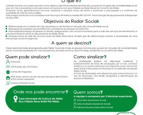 Cartaz A3 Radar