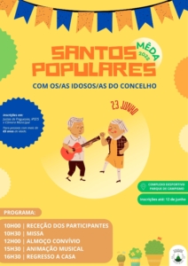 Cartaz Santos Populares