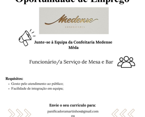 Eixo I Ofertas De Emprefo Confeitaria Medense 1
