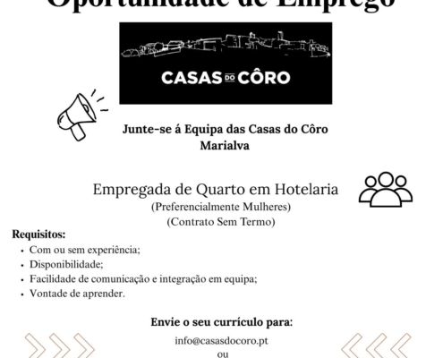 Eixo I Ofertas De Emprego Casas Do Côro 1