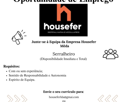 Eixo I Ofertas De Emprego Housefer 1